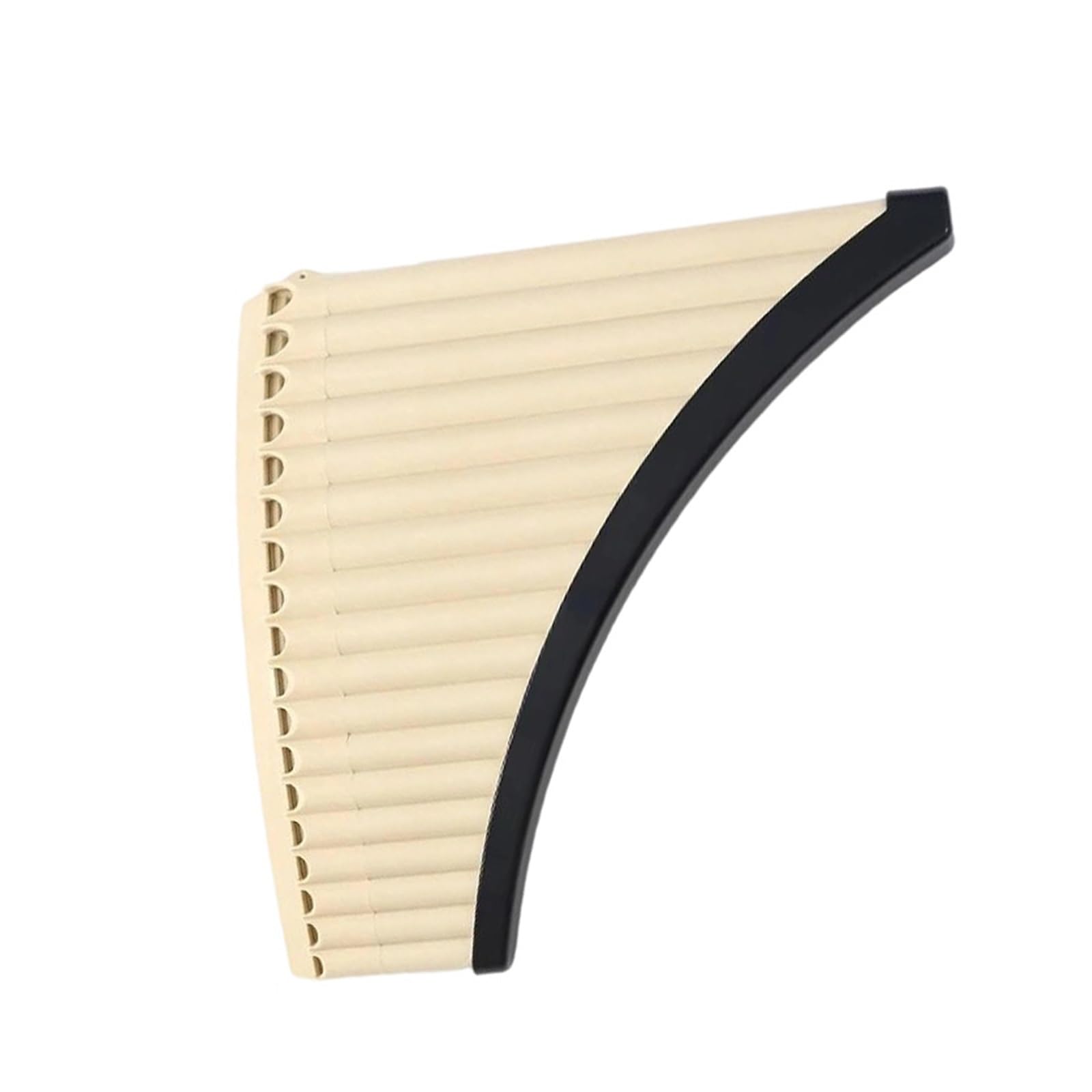 Flauto Di Pan Di Bambù Strumento Per Principianti 16 18 Canne Tonalità Di Do Pratica Professionale(18 beige 3)