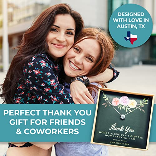 KEDRIAN Aunt Necklace, 925 Sterling Silver Aunts Pendant Necklaces, Best Aunt Gifts From Niece And Nephew, Mothers Day Gifts For Aunt, Best Aunt Ever Gift Jewelry, Best Aunt Jewelry,To My Aunt Jewelry3