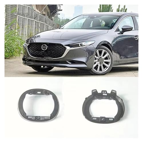 Piezas de carrocería Mazda 3: base de emblema y rejilla de parachoques delantero 2