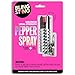 BLINGSTING Pepper Spray - Professional Grade, Maximum Strength with 1.4 Major Capsaicinoids & 12ft Effective Range - Silver, 1 Count