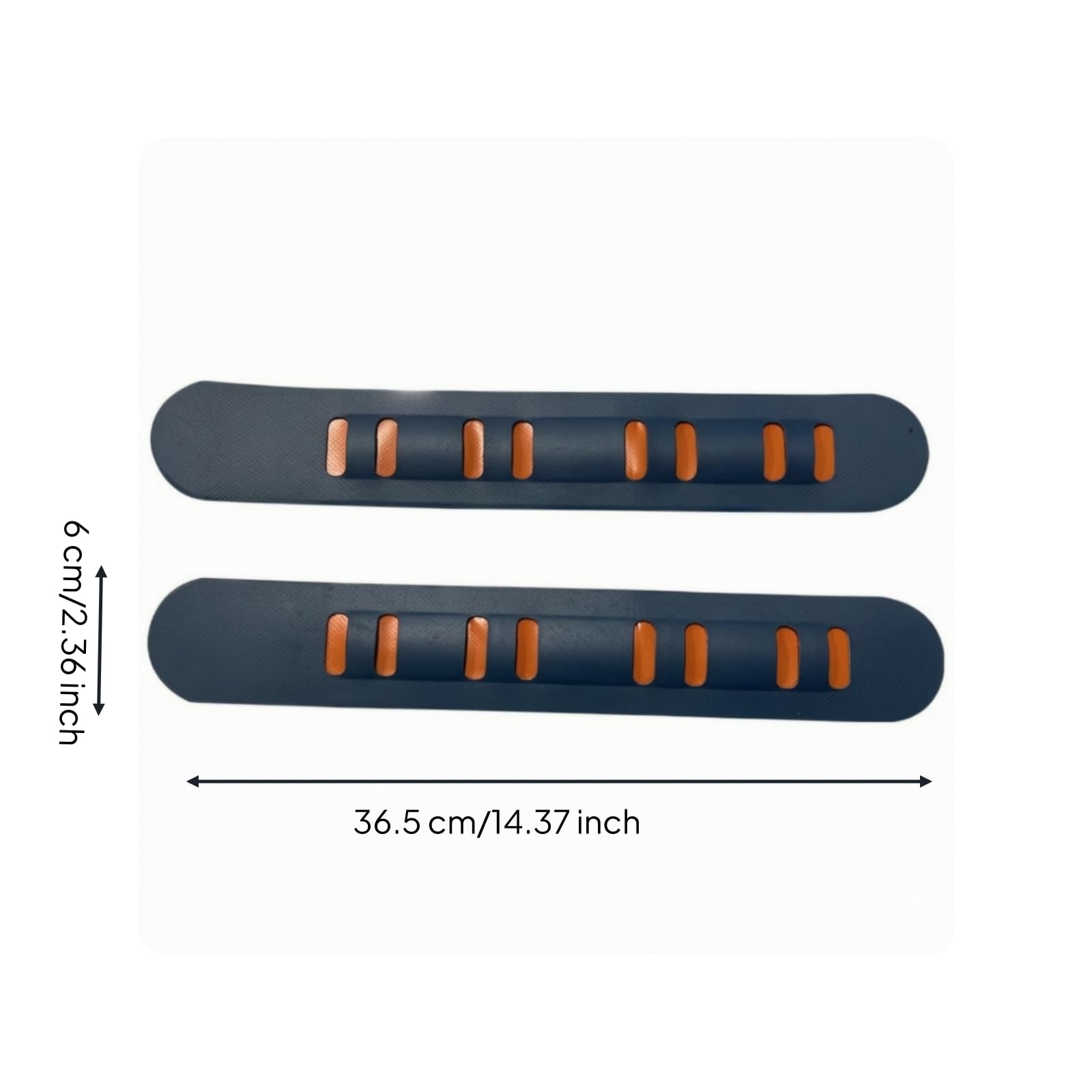 2 Pezzi Striscia Adesiva con Asole Basso Profilo, Resistente, Accessorio, per Tavole da Paddle Board
