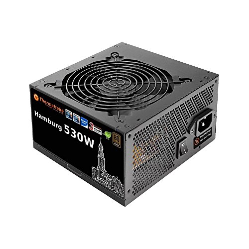Thermaltake Fuente De Alimentación ATX 530W Thermaltake Hamburgo...