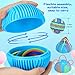 HELLO PAPAYA Sensory Fidget Toys for Kids Adults, with 24Strings Sensory Activity Ball for Autism ADHD Calming Focus Stress Relief Anxiety,Travel-Friendly Toys with Portable Storage Bag