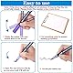 KOUSICOO Einschulung Mädchen, Glitzerstifte Mädchen Kinder ab 4 6 7 8 10, 12 Outline Metallic Stifte Magic Pen Set Zauberstifte Stifte für Schultüte Füllung Geschenke Mädchen Schultüte Inhalt