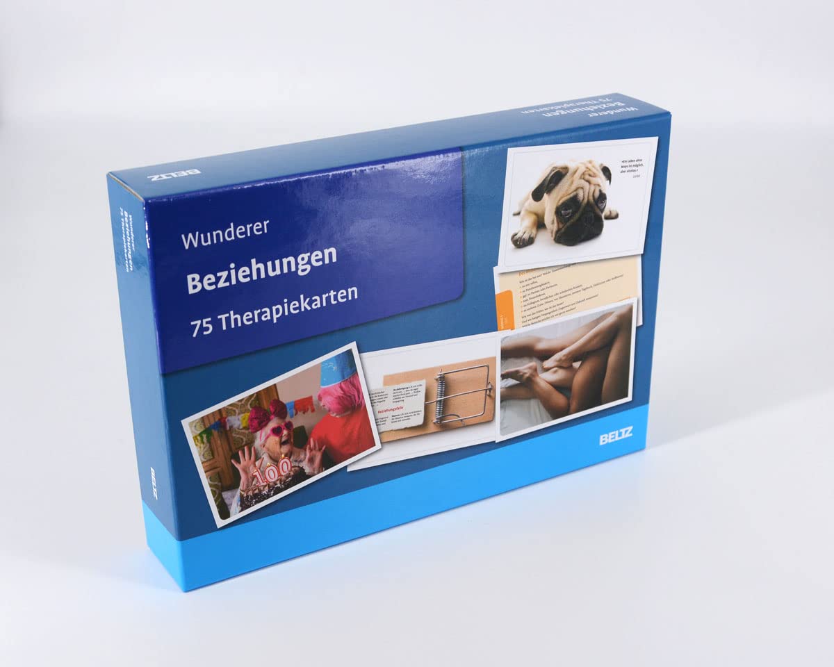 Beziehungen: 75 Therapiekarten mit 28-seitigem Booklet in hochwertiger Klappkassette, Kartenformat 16,5 x 24 cm (Beltz Therapiekarten)