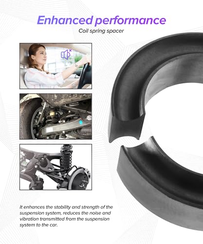 Remplacement automobile entretoise pour ressort hélicoïdal réduisant bruit et vibration - 5