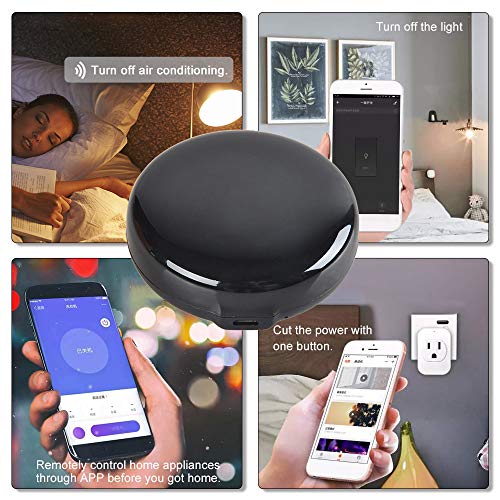 Controle remoto QRA2 IR Controle remoto Smart Home WiFi Adequado para Alexa Google Assistant One par