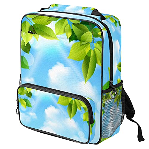 Sac de travail motif branche de ciel pour ordinateur portable femme fille