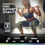 MODVEL Sportowe ochraniacze na kolana dla mężczyzn i kobiet - 2 sztuki więzadła kolana, wsparcie uciskowe na kolana, medyczne nakolanniki z chorobą zwyrodnieniową stawów, bieganie, łagodzenie bólu