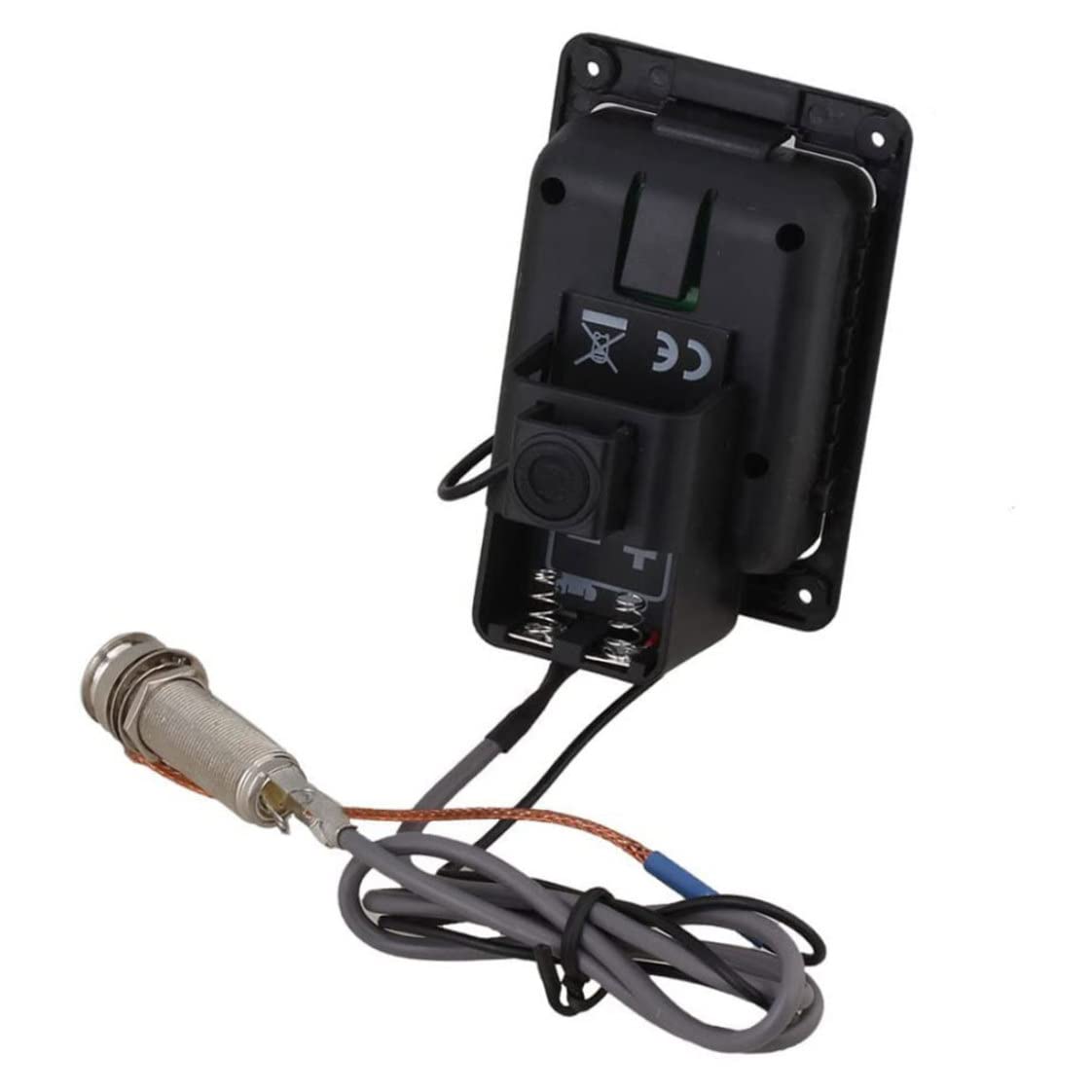 Pastilla de preamplificador de Guitarra, Pastilla de Ecualizador de Guitarra acústica, Pantalla Digital para Folk acústico | Sintonizador de preamplificador
