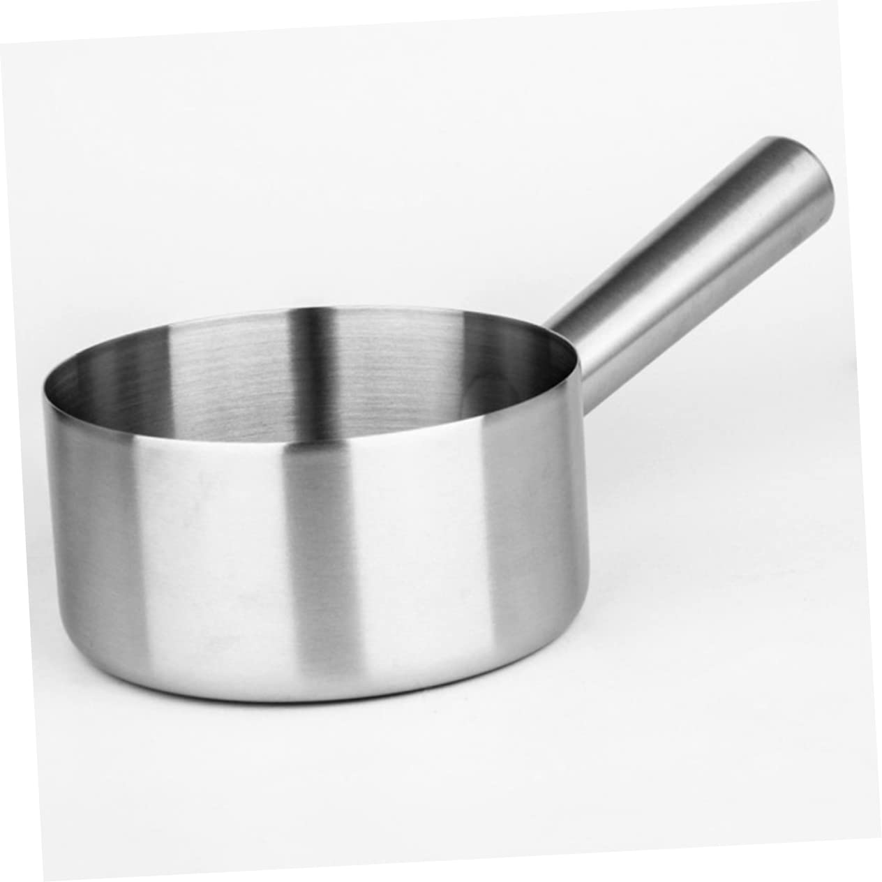 Cucharón De Agua Inoxidable Mango Utensilio De Cocina Para Baño y Jardín Diámetro De Resistente Corrosión y De Limpiar