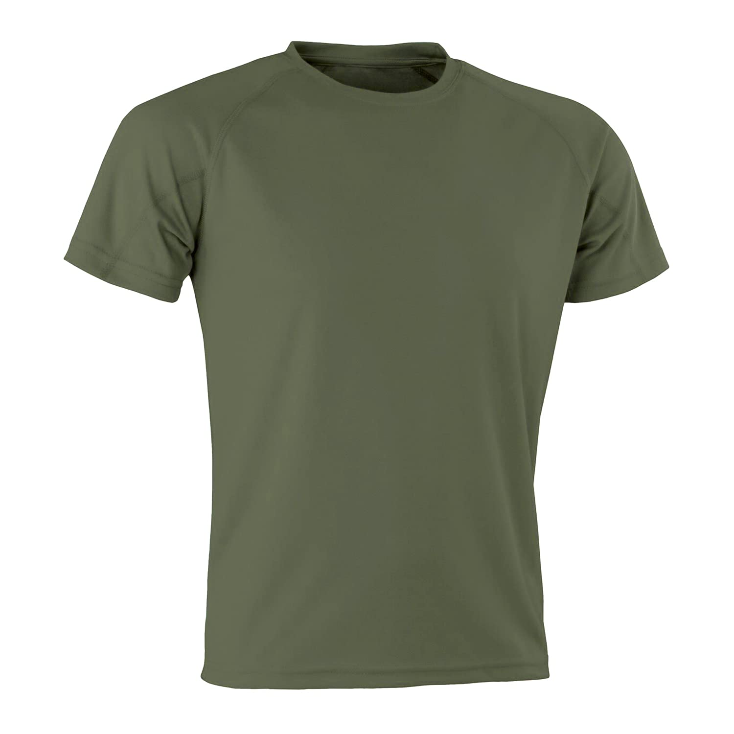 Spiro Mens Aircool T-Shirt (M) (Combat)