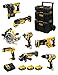 Produktbild Kit DWK803 (DCD996 + DCH273 + DCG405 + DCF887 + DCS355 + DCS367 + DCS570 + DCL050 + 3 Batterien 5,0 Ah + Ladegerät + Caddy 3en1)