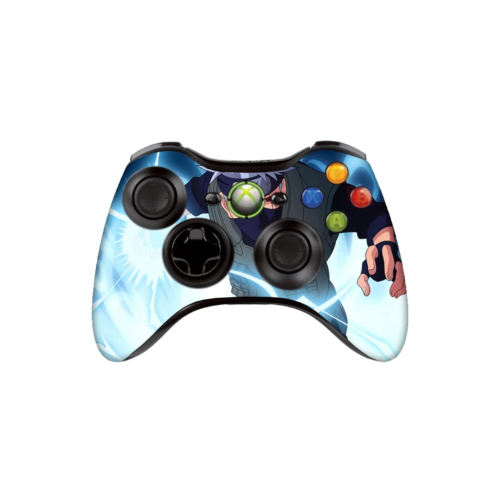 gadgets wrap printed vinyl decal sticker skin for xbox 360 controller only - blue power (2)