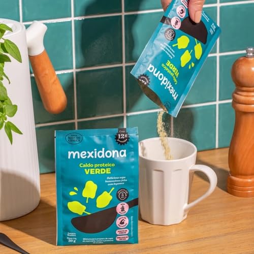 Kit Sopa de Caneca Proteica MEXIDONA Todos os 4 Sabores