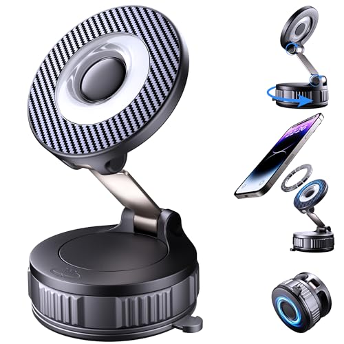 Vacuum Magsafe Car Phone Holder