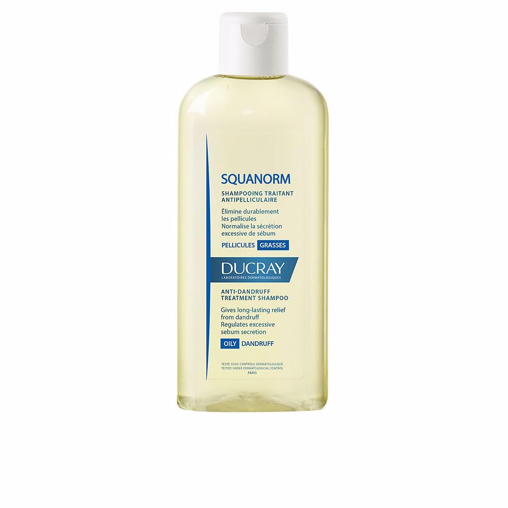 2 Ducray Squanorm Dandruff Oily Shampoo 2X200ml