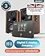 Radio DAB Plus Internetradio WLAN Tuner mit DAB+ | Internet Radio WLAN Adapter mit Spotify, Bluetooth-Konnektivität, Fernbedienung, Farbdisplay | MAJORITY Robinson Digitalradio