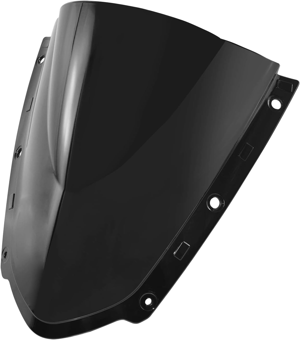 Motorcycle Front Windscreen Windshield Visor Screen Fly Shield Wind Deflector for Kawasaki Ninja ZX10R ZX10RR ZX-10R ZX-10RR ZX1000 ABS KRT Edition ZXT00 2021 2022 2023 P/N 39154-0403 (Dark Smoke)
