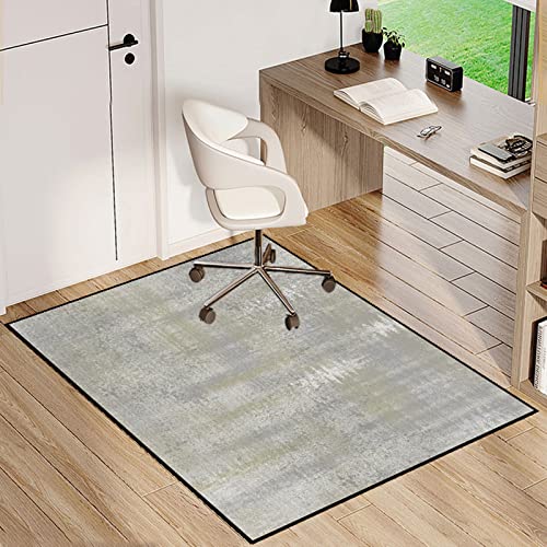 Tappetino antiscivolo per sedia da pavimento in legno duro, multiuso, protezione per sedia a rotelle, riduce il rumore, dimensioni del tappeto