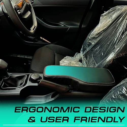 Image of Carigiri OEM Type Big Size Armrest For Tata Nexon /Nexon Ev /Nexon Facelift 2023 /Punch Ev Adventure (Double Stitching,Nappa Leatherette)(All Models & Variants) (Big)