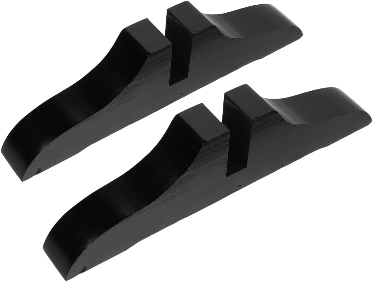Cabilock 2-Pack Divider Stands Screen Partition Base Wooden Feet for Room Divider Support Privacy Partition Suitable for Home and Office 11.61X3.14X1.37In