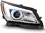 AKKON - For 14-16 Buick LaCrosse Passenger Right Side [Halogen Type Only] LED DRL Projector Headlight