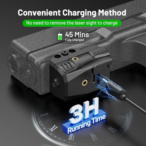 EZshoot Sub-Compact Picatinny Laser Sight for Pistol Handgun - image 4