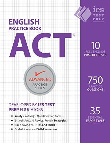 ACT English Practice Book (Advanced Practice)