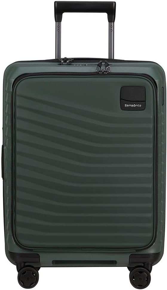– Intuo - Spinner S, Expandable Hand Luggage, 55 cm, 42/48 L, Green (Olive Green)