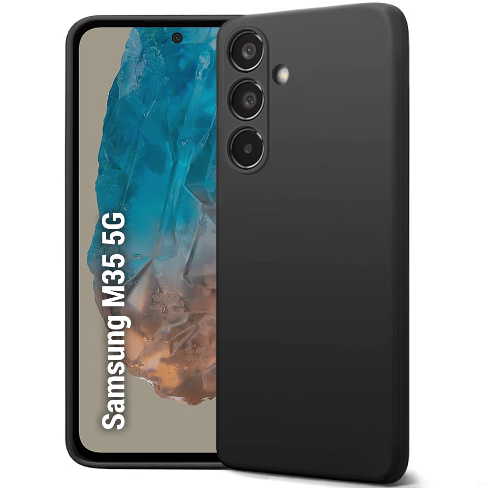Funkyfits Sleek Black Silicone Back Case for Samsung Galaxy M35 5G Stylish, Shockproof, and Ultra-Slim with Comfortable Grip (B0DBZSGZ1X) Amazon Price History, Amazon Price Tracker