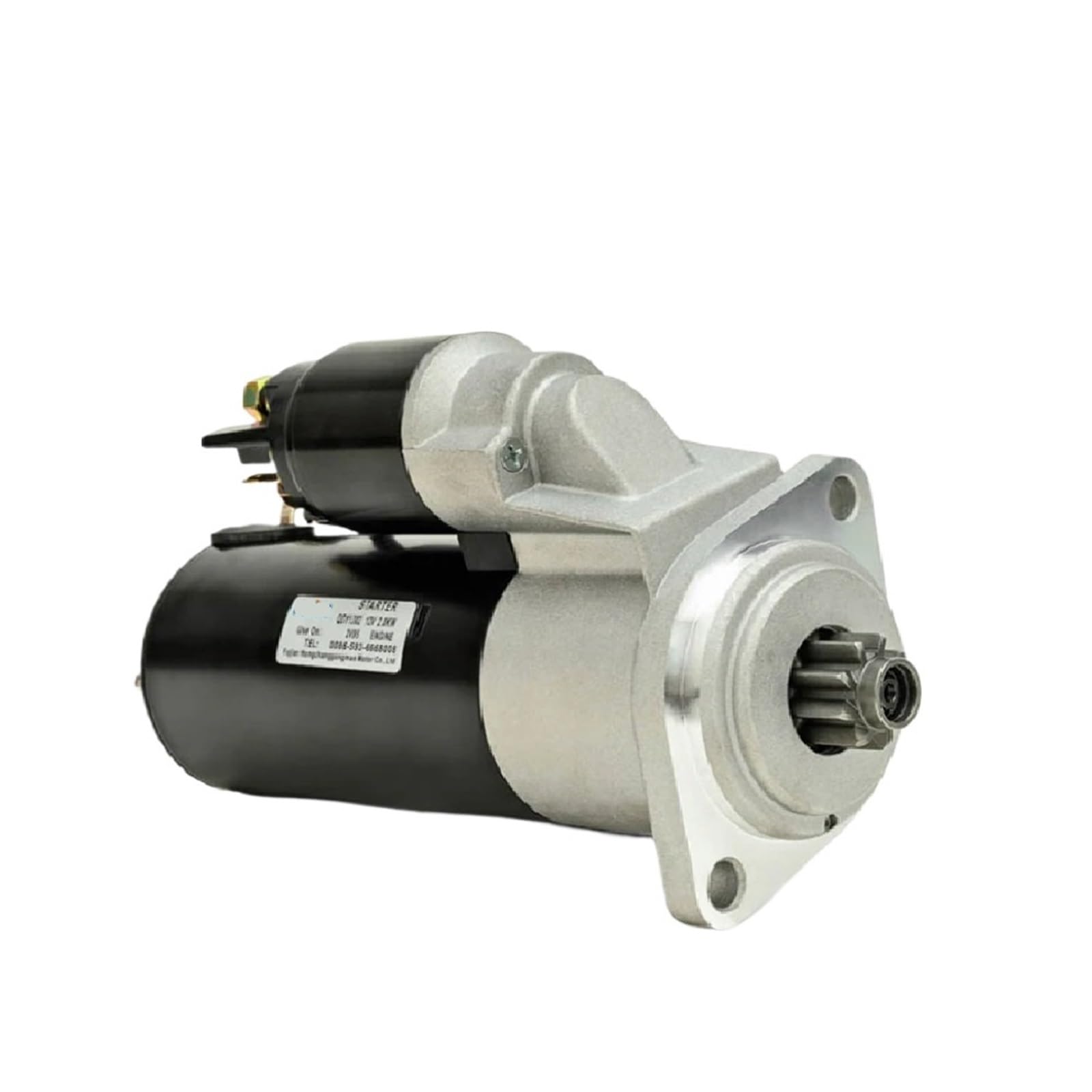 Motor de arranque 2V95 QDY1302, 2 kW, 12 V, 9 dientes, for motor diésel, motor eléctrico, generador, piezas de arranque rápido