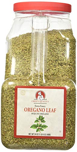 Chef's Quality 4 Piece Leaves, Oregano, 24 Ounce