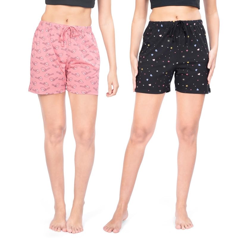 Image of Real Basics Women's Regular Shorts (Pack of 2)