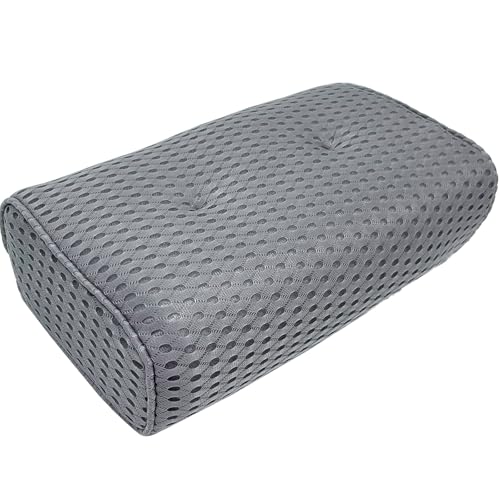 REEZEIVI Sauna Headrest Pillow 4D Air Mesh Quick Drying and Washable Sauna Pillow Sauna Neck Rest Sauna Accessory Grey