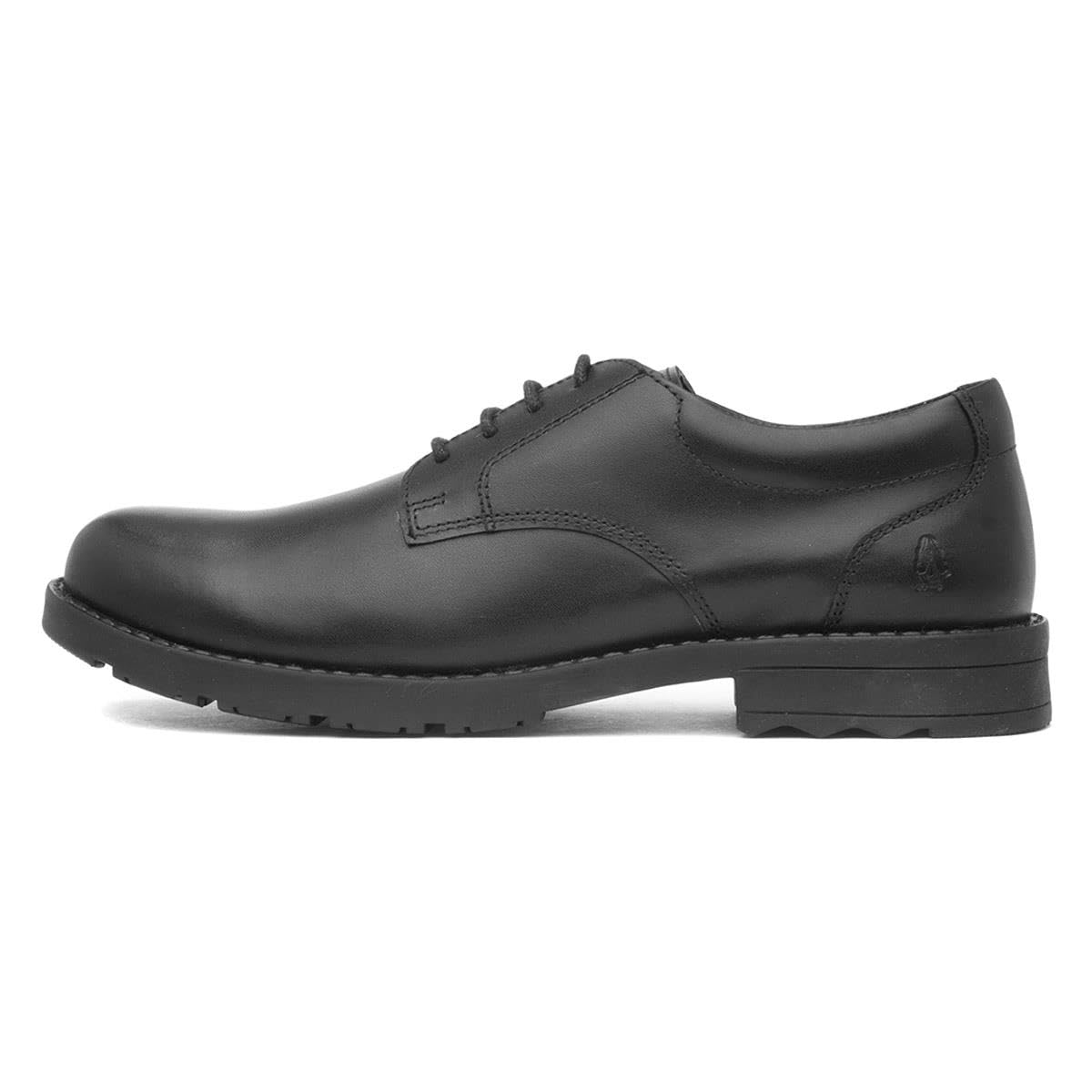 Hush Puppies Boys Black Bruno Senior School Shoes Colour: : Junior Size 7 Kids