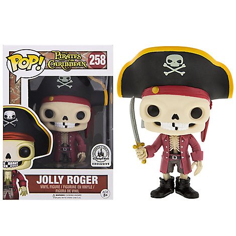 Funko Pop! Disney Pirates of the Caribbean Jolly Roger #258 (Disney Parks Exclusive)