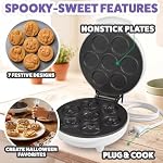 Halloween Mini Waffle Maker, 7 Different Spooky Designs, Make Breakfast Fun - Image 2