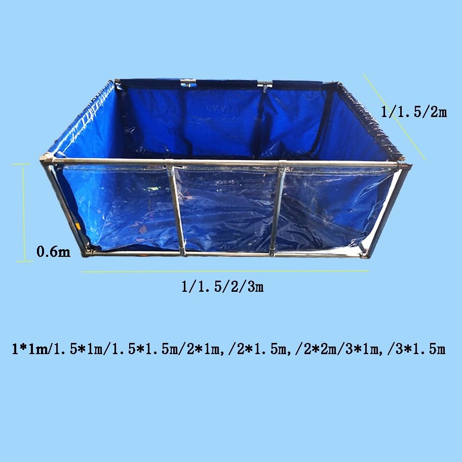 Lona transparente para estanques de 3x1 m: cubierta impermeable para observar peces 3