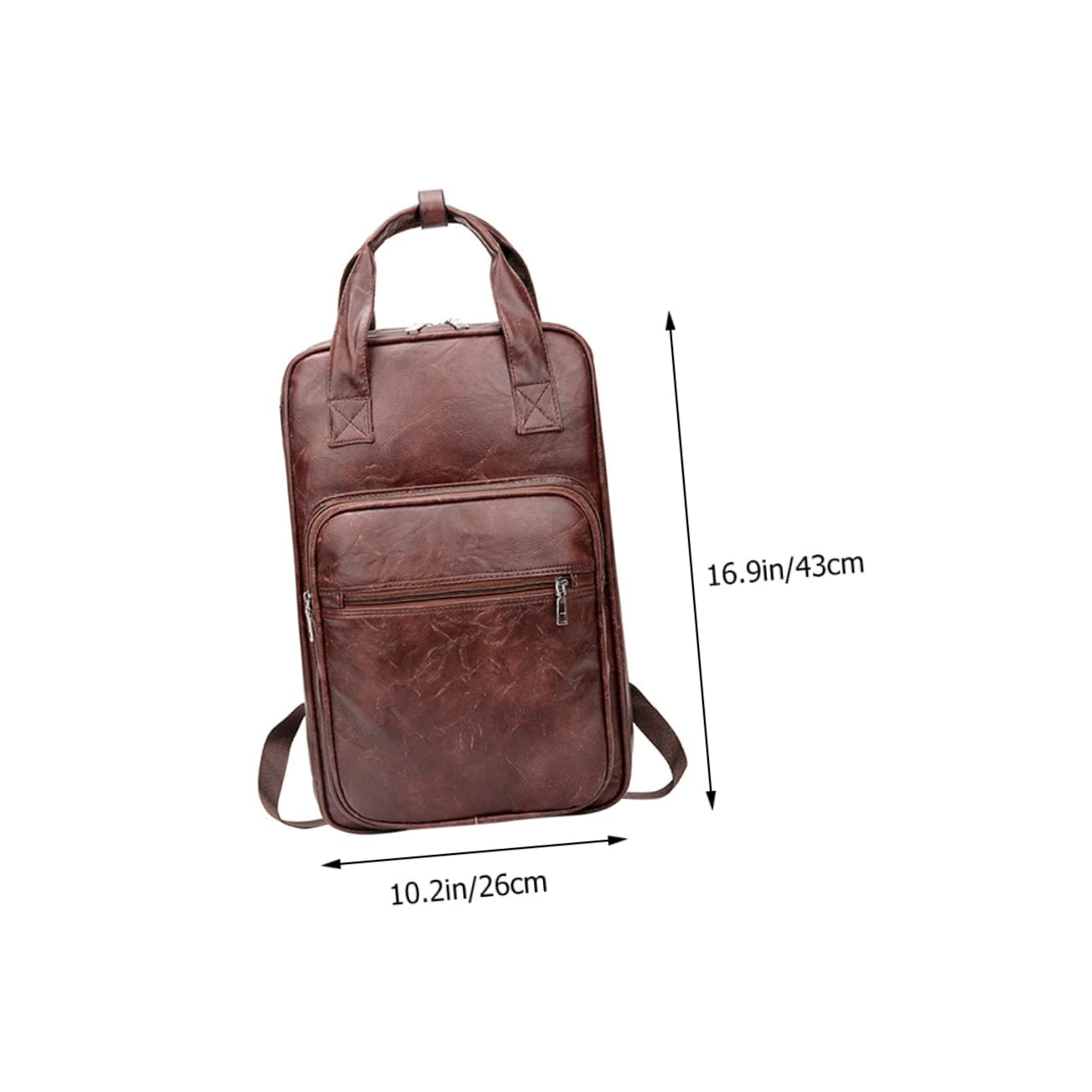Vaguelly Borsa Porta Bacchette per Batteria Multifunzionale in Nylon 420d, Leggera e Resistente, Tracolla, per Sala Prove e Spettacoli