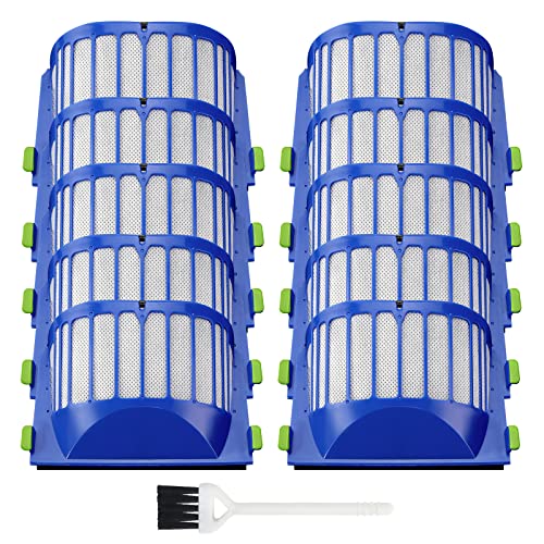 10 Pack Aero Vac Filters by Blutoget for Roomba 690
