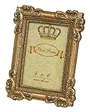 Portafotos de apoyo, 13,5 x 2 x 17 cm, fabricado en resina. Se puede utilizar tanto en vertical como en horizontal. Perfecto para embellecer tus recuerdos o como idea de regalo.