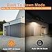 LEPOWER 3500LM Dusk to Dawn Flood Light Outdoor,35W LED Flood Light, Outdoor Security Lights with Photocell, 3200K, IP65 Waterproof, Exterior Flood Lights for Garden, Garage, House, Backyard（White）