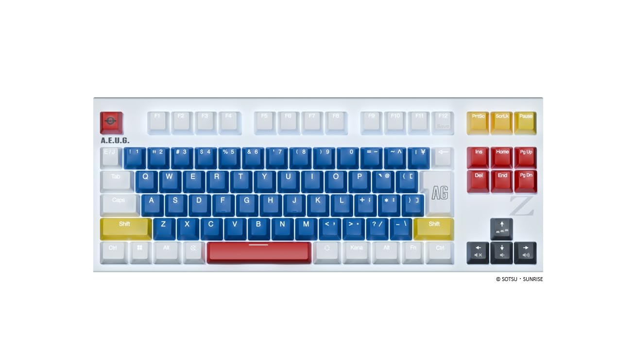 Amazon.co.jp: 東プレ REALFORCE GX1 Plus Zガンダム 日本語配列