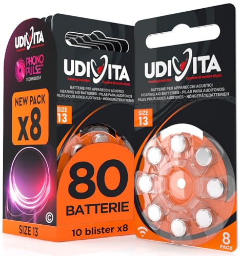 PACCO Batterie RAYOVAC UDIVITA Misure PILE Per Apparecchi Acustici Protesi Udito - Foto 2