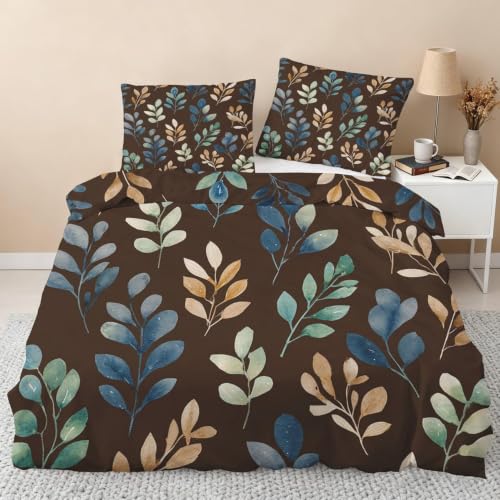 Housse de couette 260x240 en microfibre douce infroissable avec ses taies