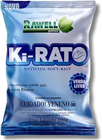 Controle Ratos Camundongos Soft Bait Isca Macia Ki-Rato200gr