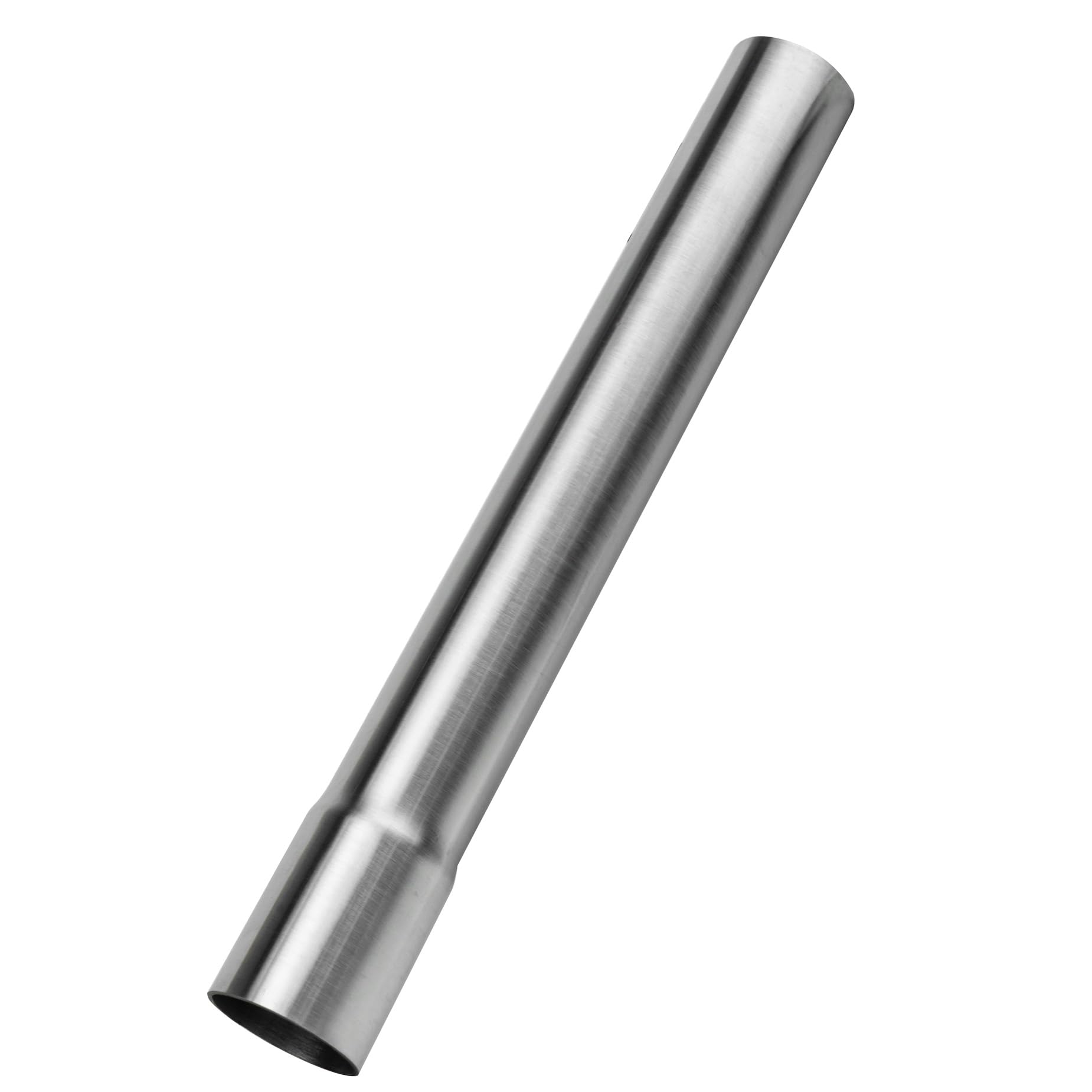 Photo 1 of 1 Inch Exhaust Pipe 12" Length, T304 Stainless Steel Mandrel Tubing,1"(25mm) OD Flared Slip-Fit End Ducting,Universal Three and a half Straight Tailpipe Connector Adapte