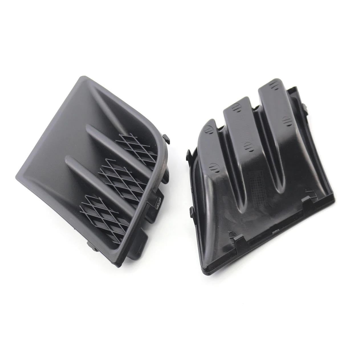 Couvercle Grille Antibrouillard Avant Droit Peugeot 107 2009-2012 - Pièce OEM 7422A8 En ABS Noir Mat, Protection Pare-chocs Lampe Brouillard