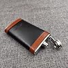 4oz Leather Wrapped Hip Flask-YM157